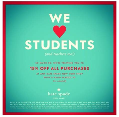 kate spade teacher discount 2017